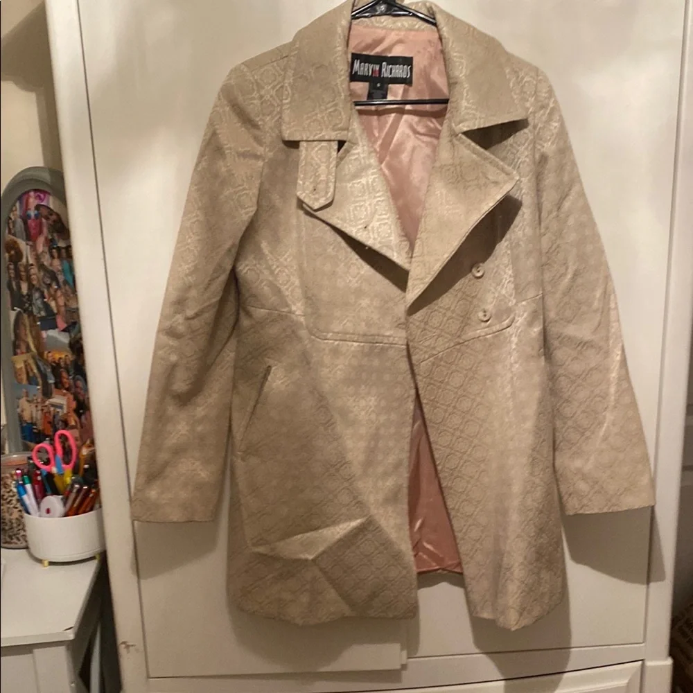 Marvin Richards Cream Gold Women's Coat